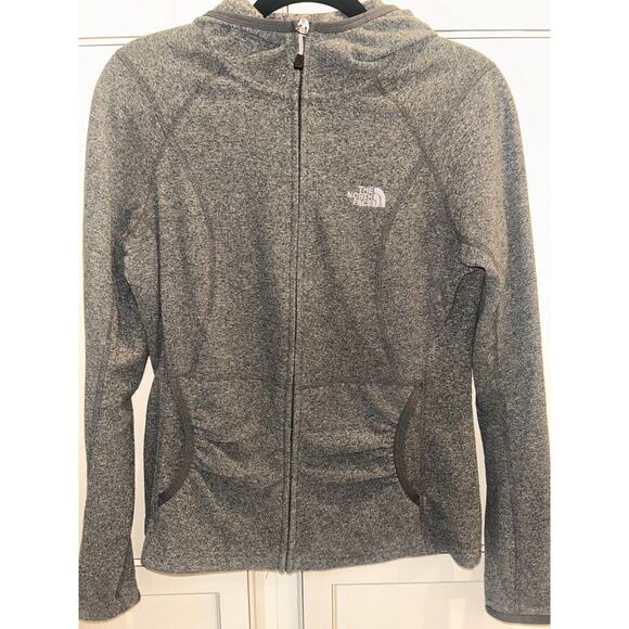 The North Face Women's Grey Fleece Zip up Jacket Small 2-6 BOGO - Picture 1 of 5